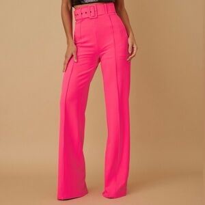 Oh Polly Pink Dress Pants